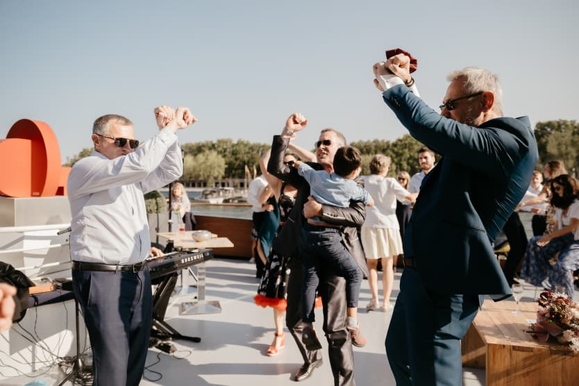 croisiere sur la seine belle mariage peniche danse