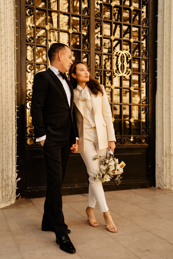 tenue de civil mariage