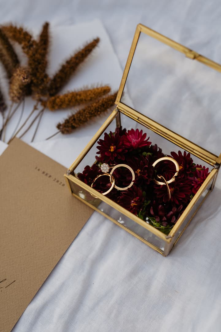 Rings details paris elopement