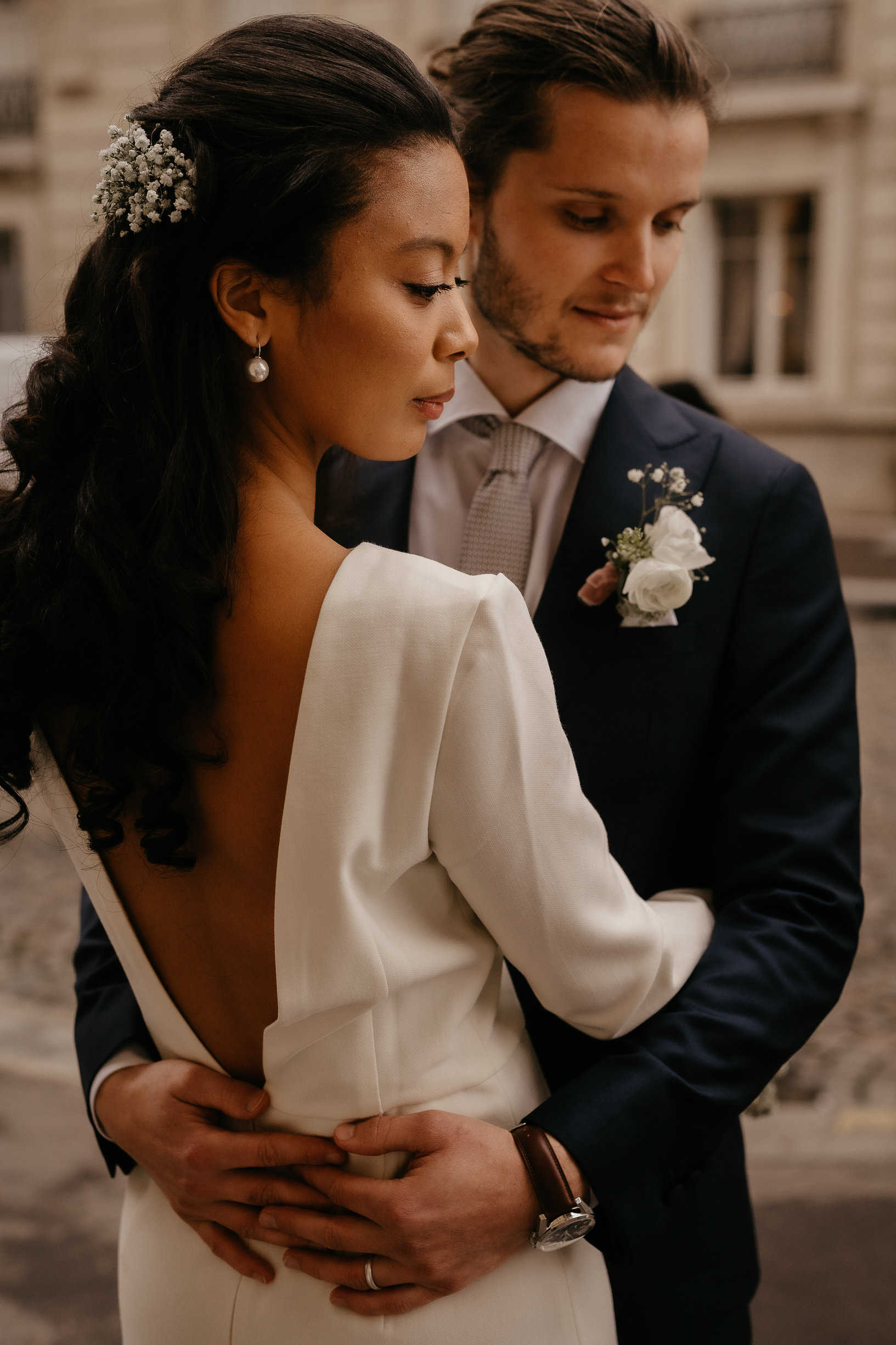 mariage civil paris mairie montrouge couple nouveau mariage fleur parc