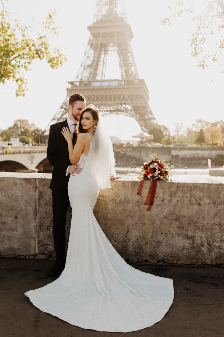 wedding eiffel tower photographer