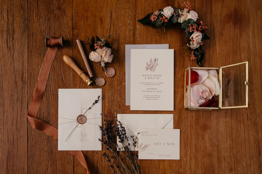 Stationery vintage autumn