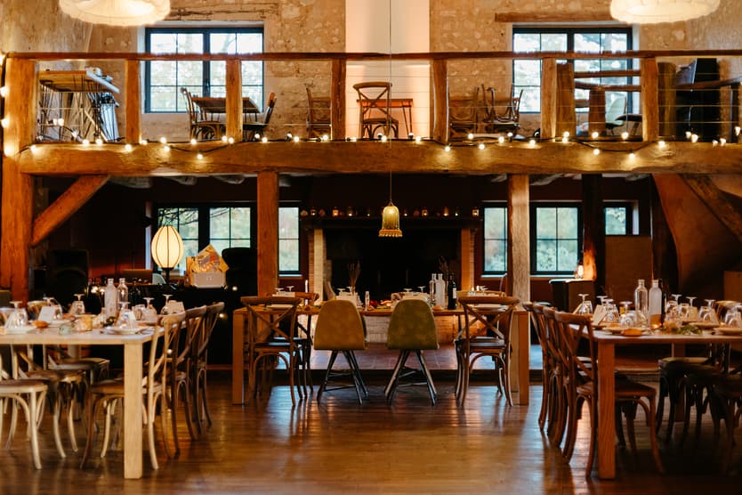 wedding diner a La Dime de Giverny