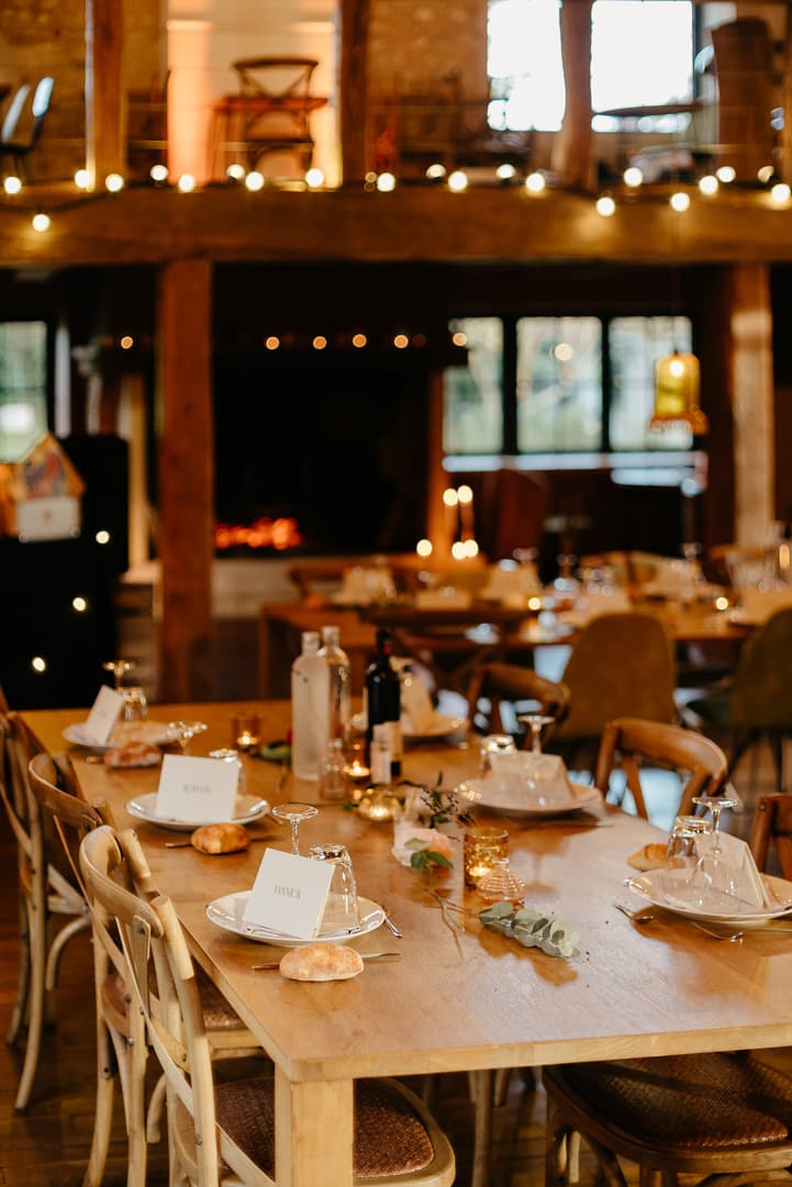 wedding diner a La Dime de Giverny