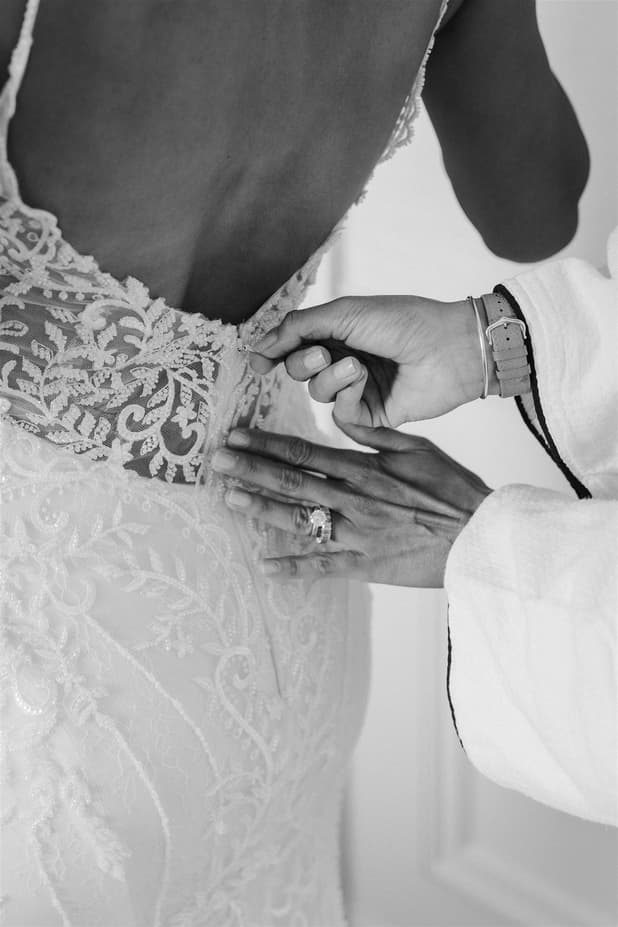 paris shangrila intimate wedding photographer bride preparation