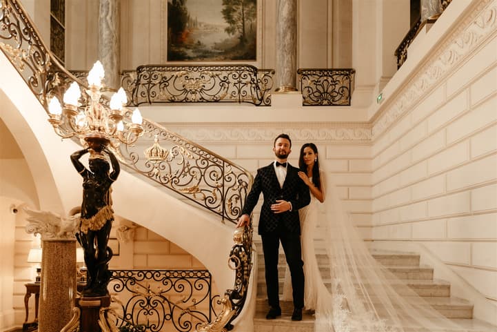 Destination wedding photographer Shangri-la paris hotel