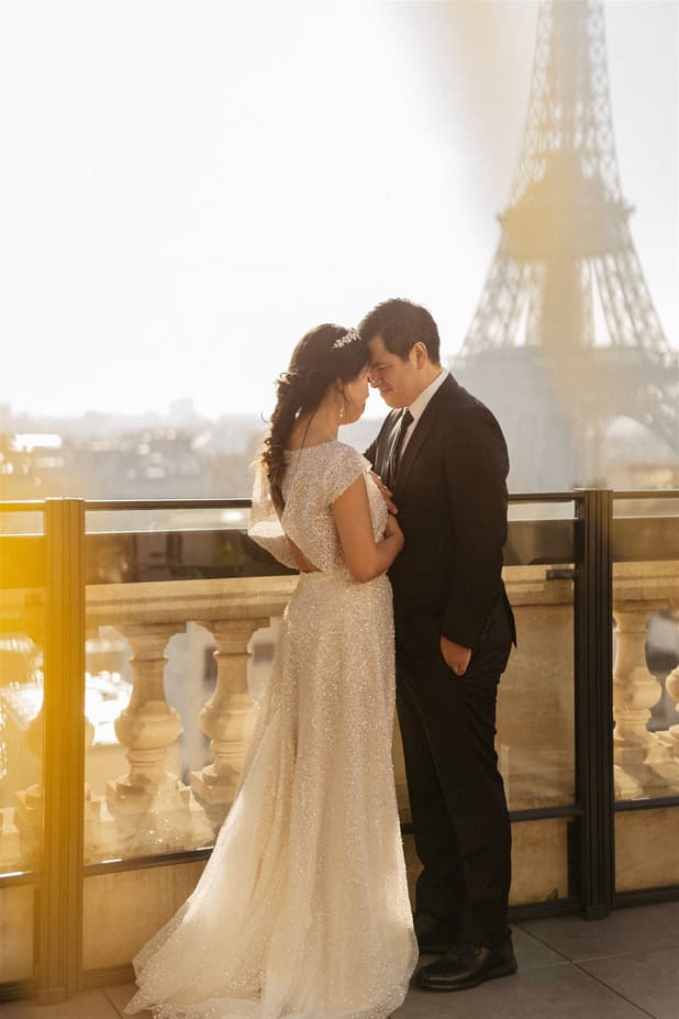 Shangri-La Paris Hotel Terrace View
