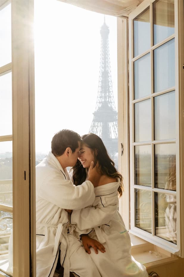 Shangri-La Paris Hotel Terrace View