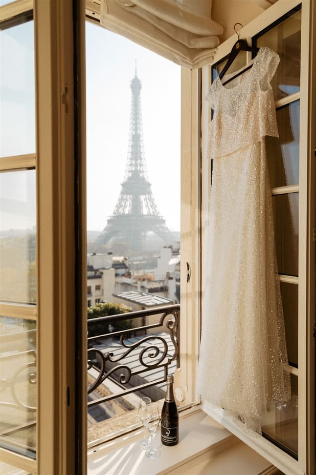 Shangri-La Paris Hotel Terrace View