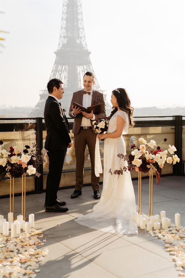 Wedding Ceremony at Shangri-La Paris Hotel