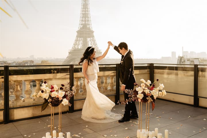 First Dance at Shangri-La Paris Hotel