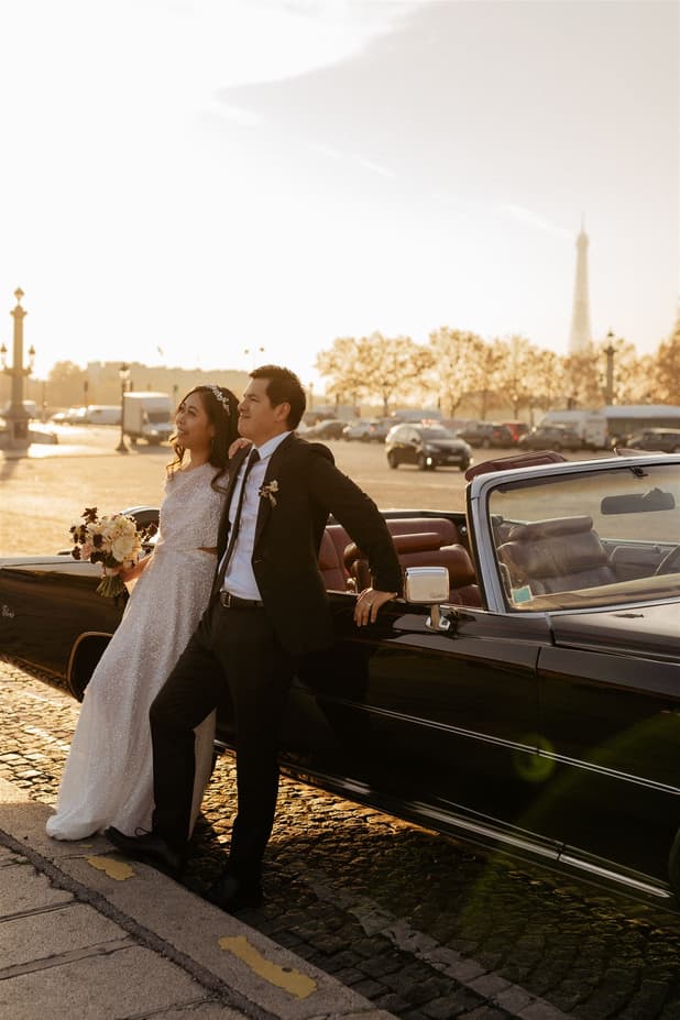 Vintage Car wedding service
