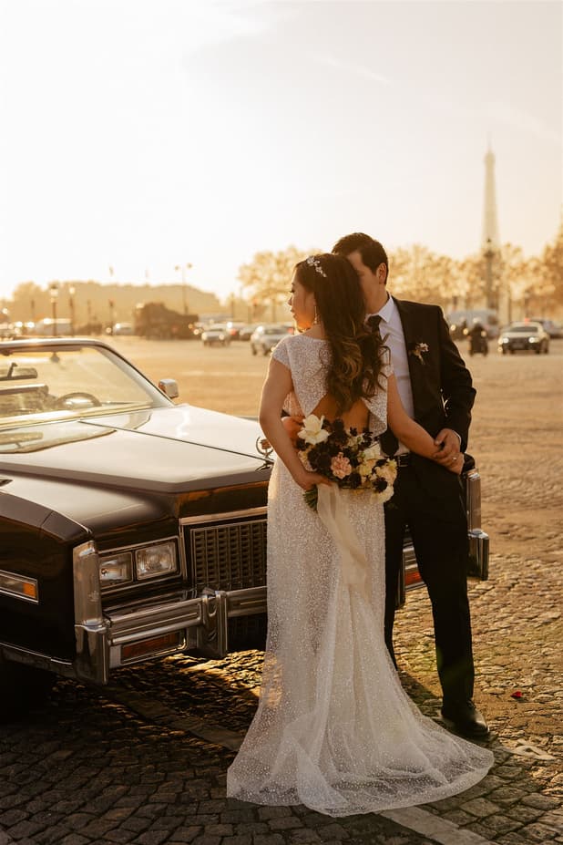Vintage Car wedding service