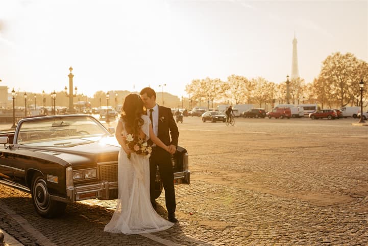 Vintage Car wedding service