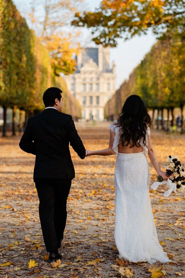 Tuilerie Gardens Wedding Shoot