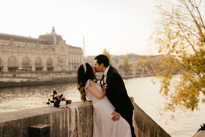 Seine River Wedding Shoot