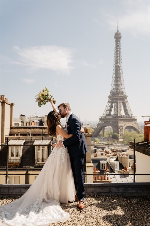 Rooftop Eiffel Tower View Secret Location