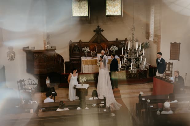 Minimalist Ceremony in Charming Swedish Castle 
