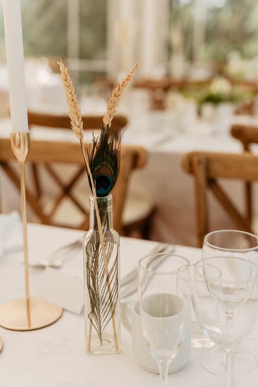 Boho Chic Minimalist Wedding Decoration for Reception