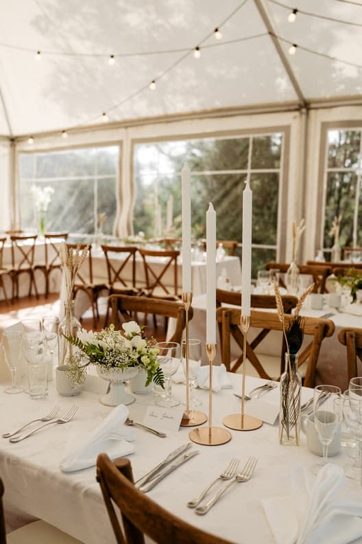 Boho Chic Minimalist Wedding Decoration for Reception