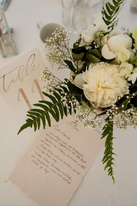 Boho Chic Minimalist Wedding Decoration for Reception