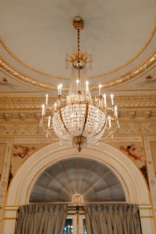 Shangri-La Hotel Paris Luxury Wedding Golden Ballroom