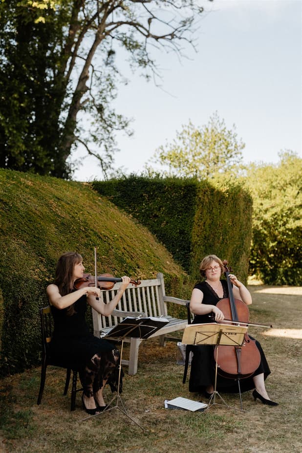 Wedding Chateau de Bouelles musicians
