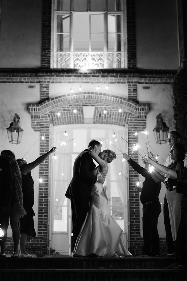 Wedding exit sparkler inspiration