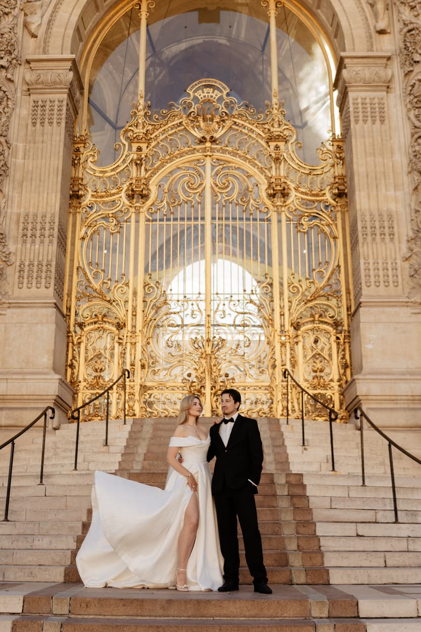 Paris Pre-wedding outfit inspiration fashion flowy dress