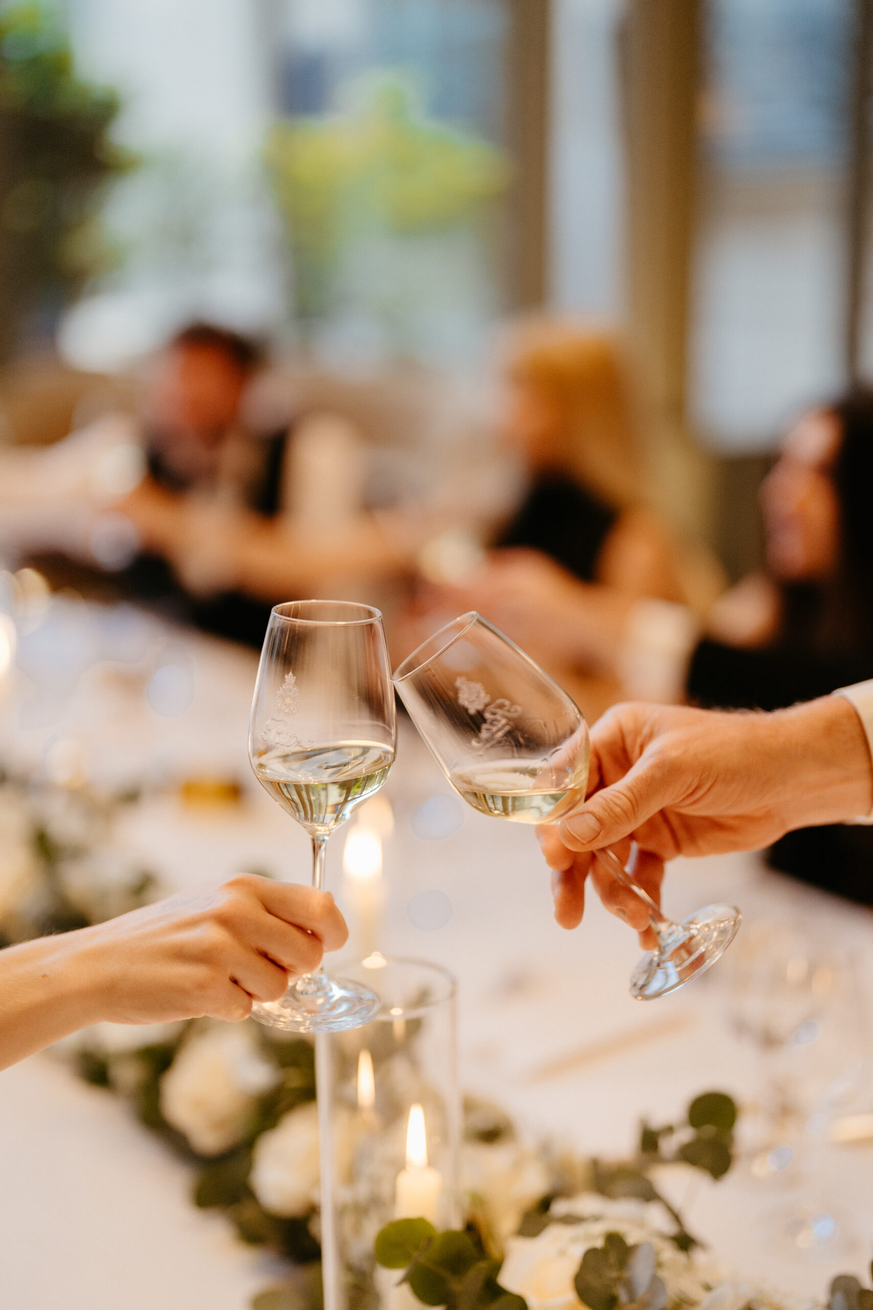 Destination wedding elopement at the luxurious Ritz Paris detail of toast 