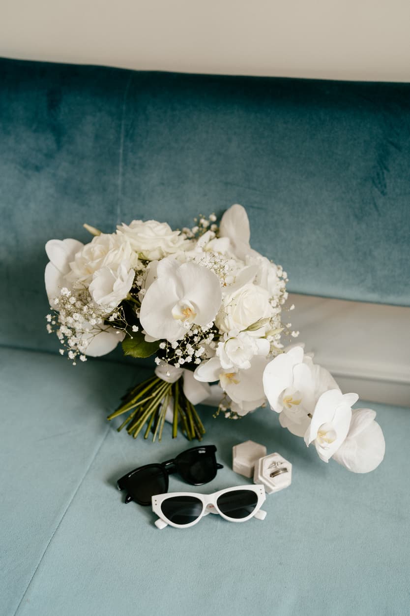 Destination elopement wedding Paris preparations Hotel du Louvre 