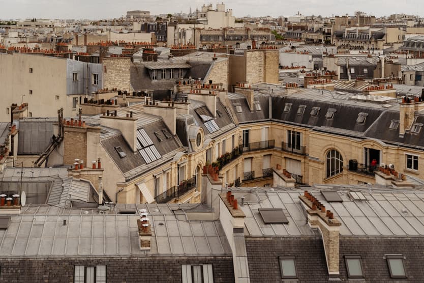 Parisian rooftop