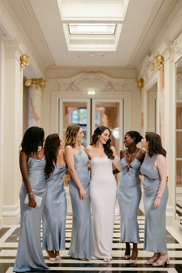 Bride team fun moments