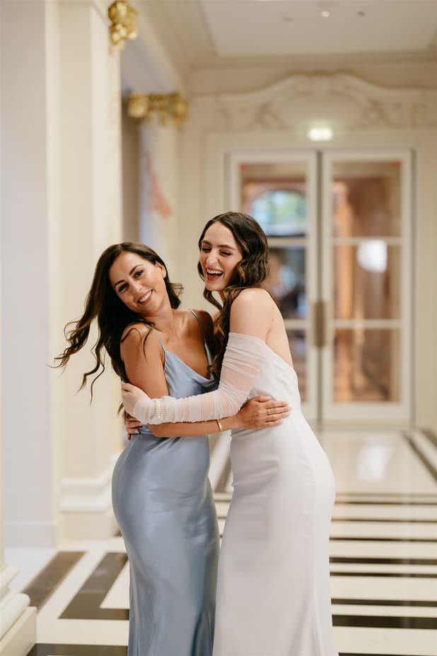 Bride team fun moments