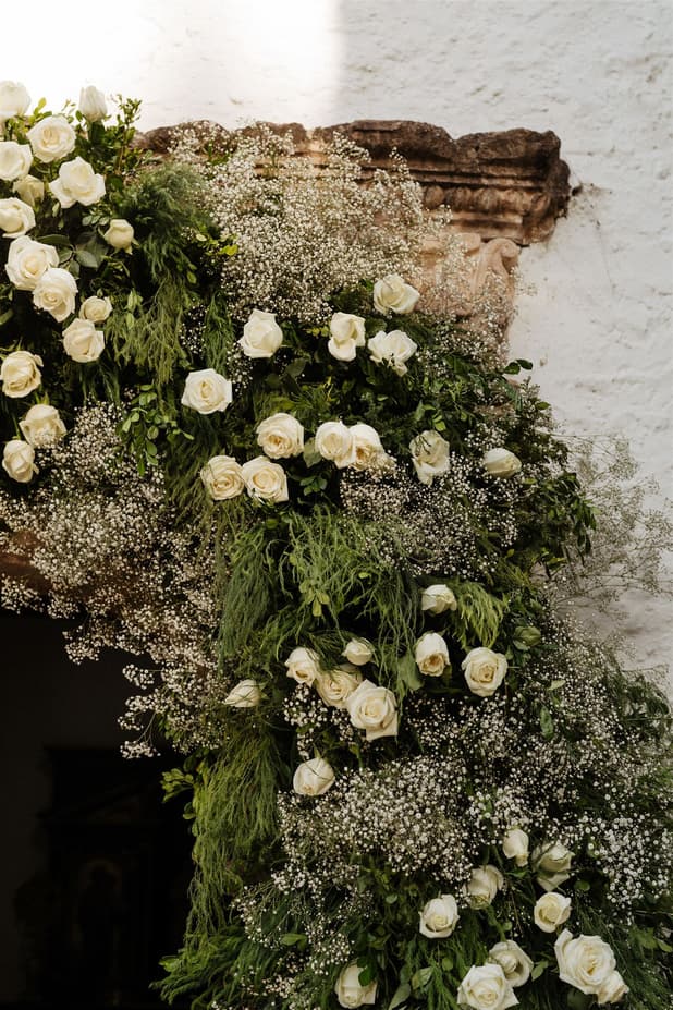 Floral Arch Decoration at San miguel de Allende Mexico inspiration