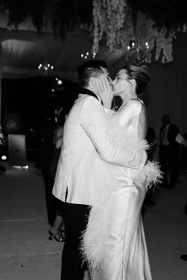 Groom and Bride B&W vintage cinematic dance party session photographer/videographer at Mexico