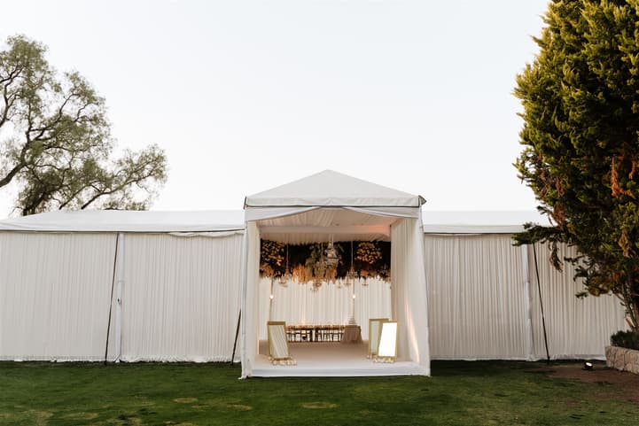 Wedding Reception overview in San Miguel de Allende Mexico
