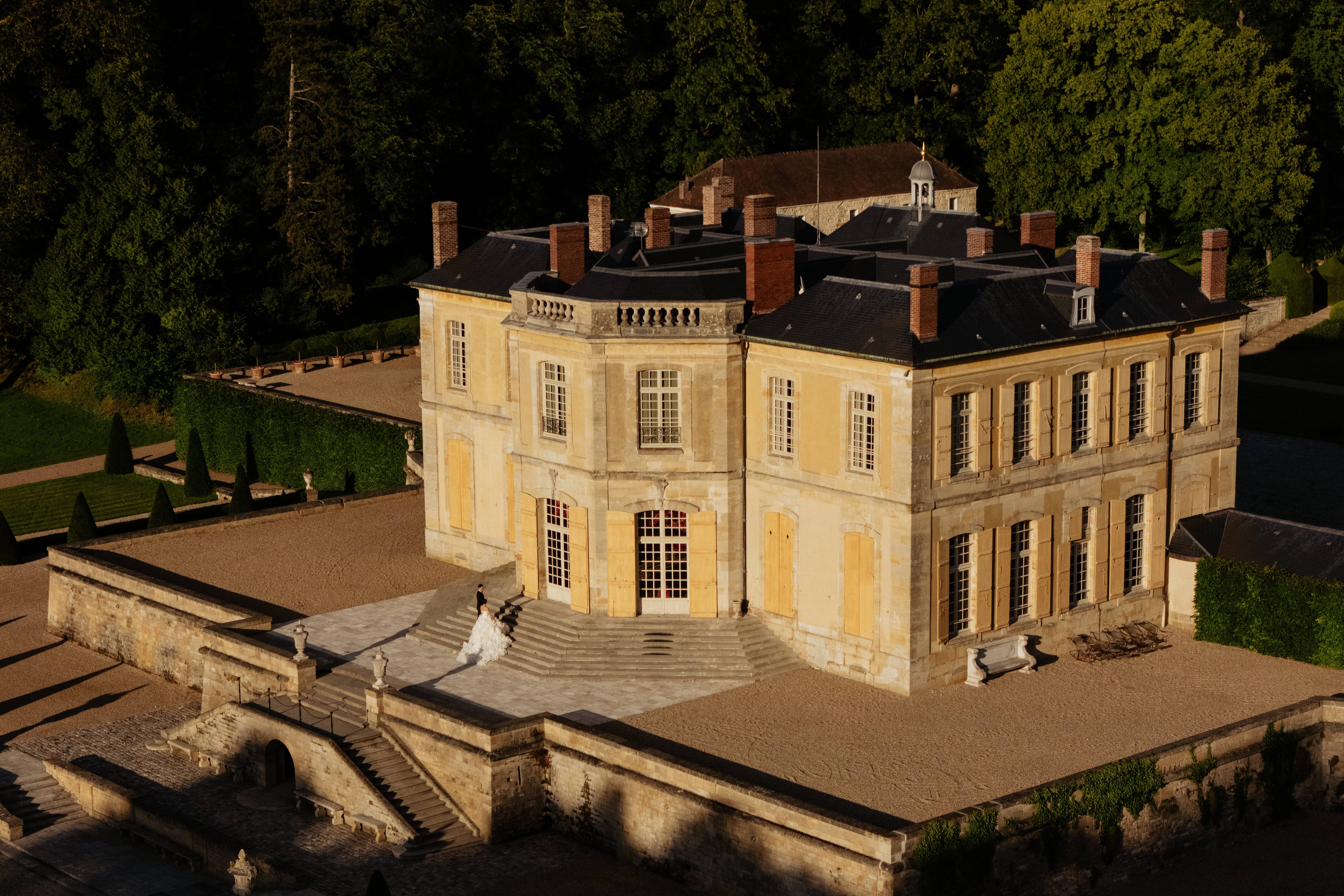 Chateau de villette wedding photographer paris france