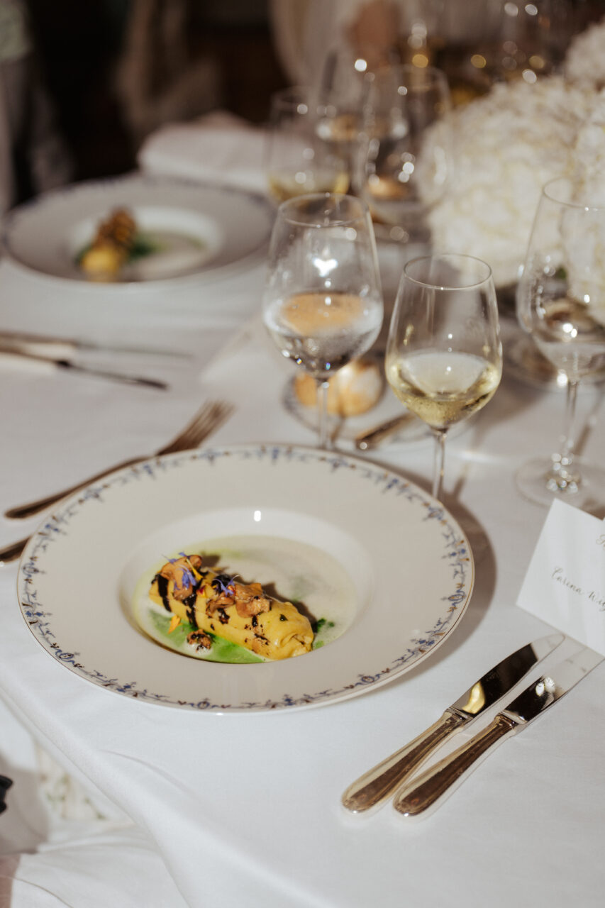 wedding the ritz food