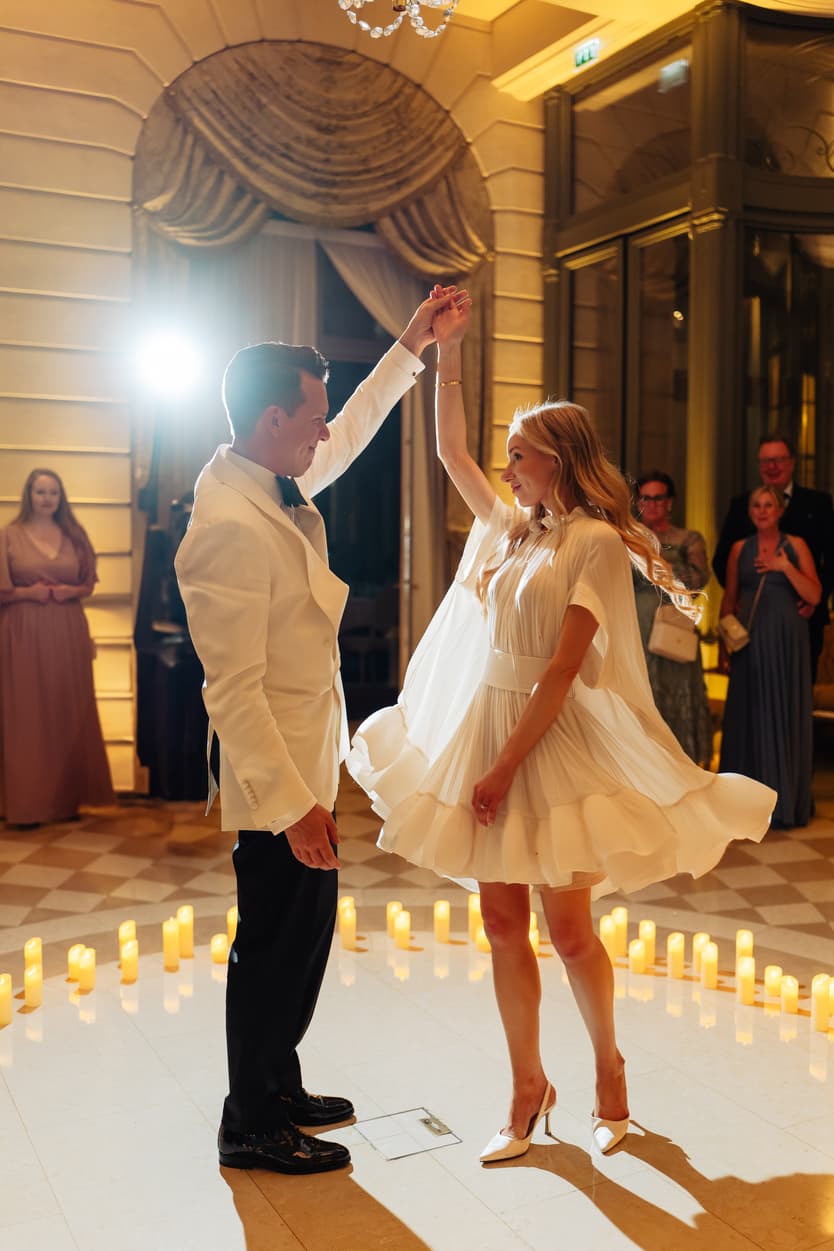 the ritz first dance wedding